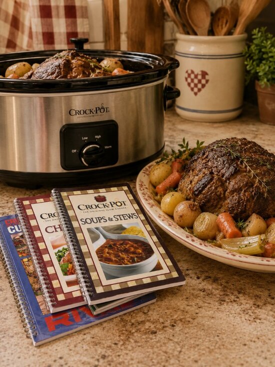 Crockpot Other - Set of 4 Crockpot Recipe Books